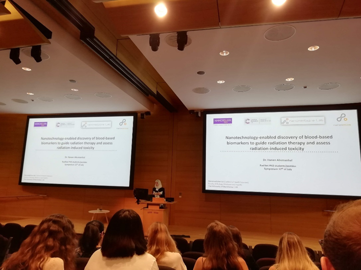 Hanan Lab Hanan presents at the CRUK RadNet Symposium - Nanomedicine Lab